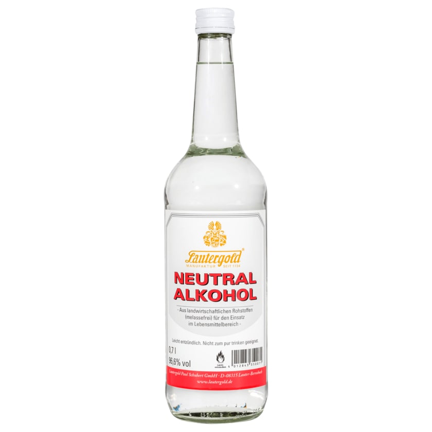 Lautergold Neutralalkohol 0,7l